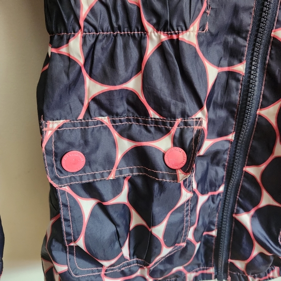 Nicole Miller blue and pink polka dot child's jacket - Picture 2 of 7